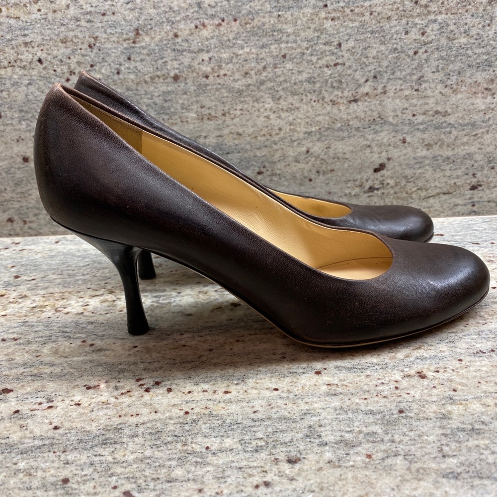 Gucci brown pumps 2.5”heels